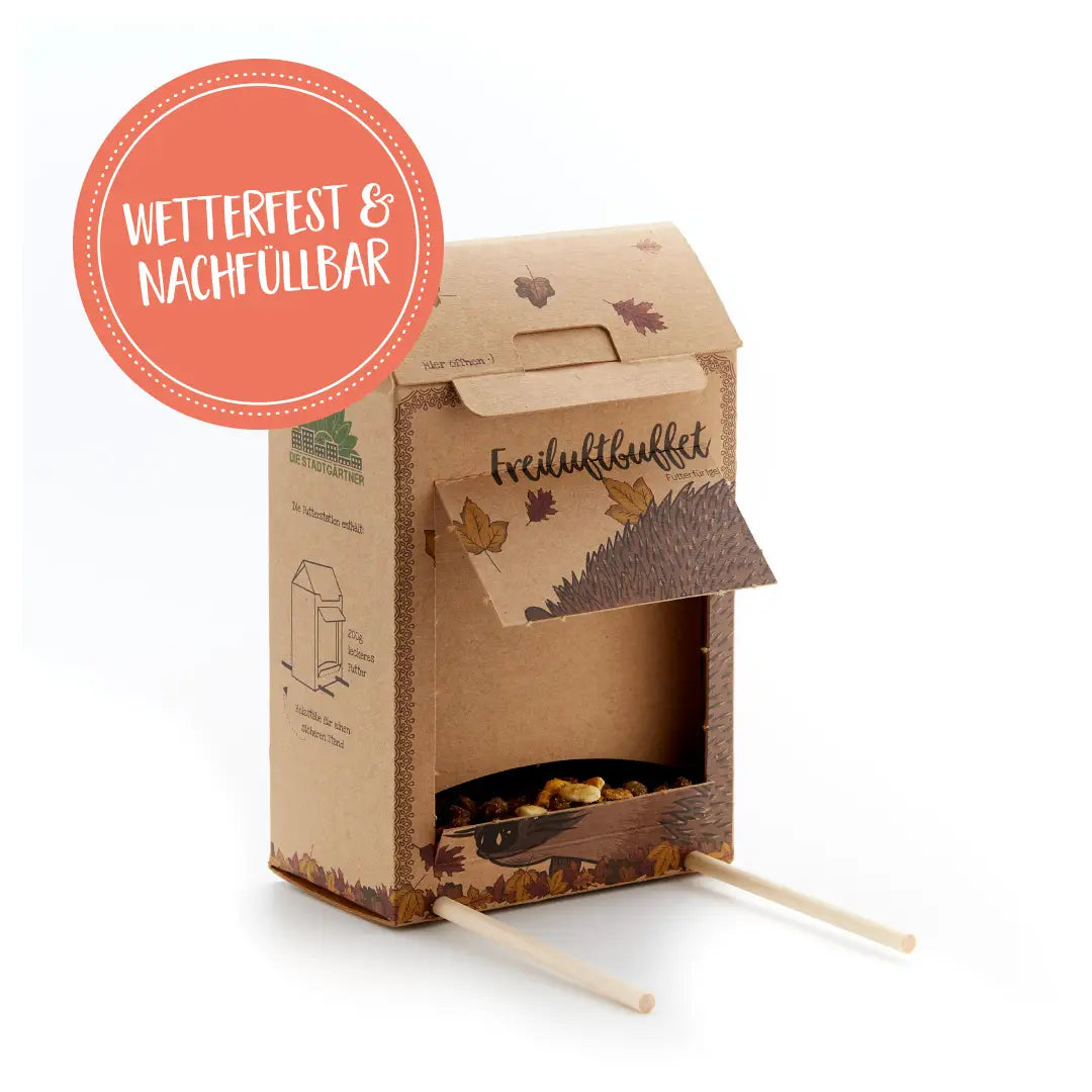 Freiluftbuffet Igel