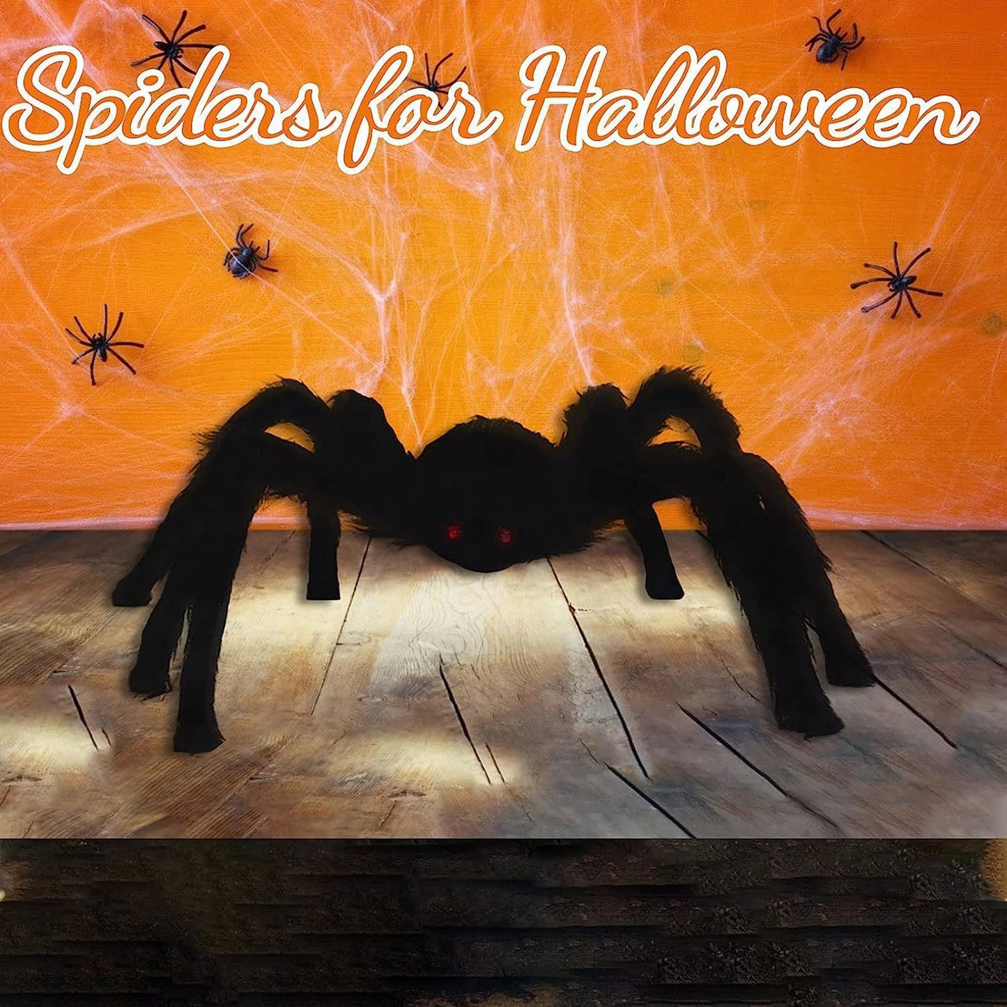 Halloween-Spinne Plüsch 🎃