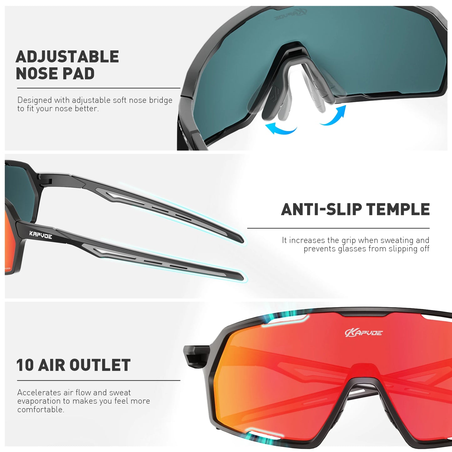 Fahrradbrille,selbsttönend.