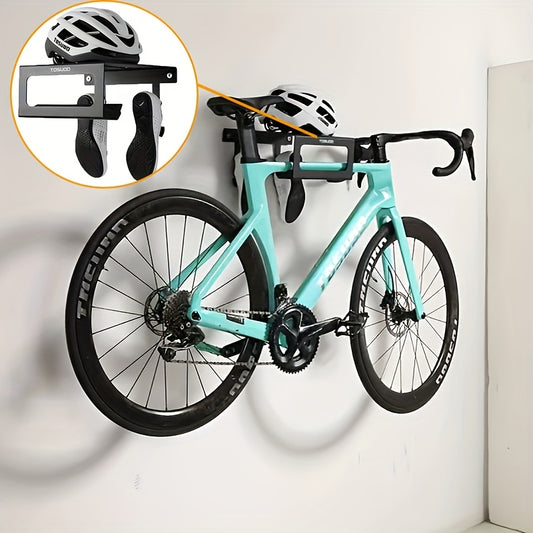 Robuste Fahrrad-Wandhalterung - platzsparend