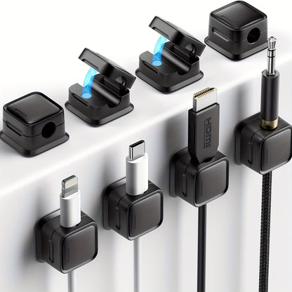 6-teiliges Kabelclip-Organizer-Set