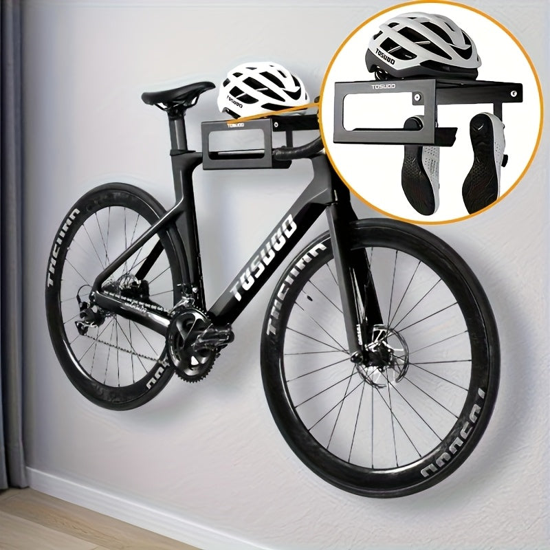 Robuste Fahrrad-Wandhalterung - platzsparend