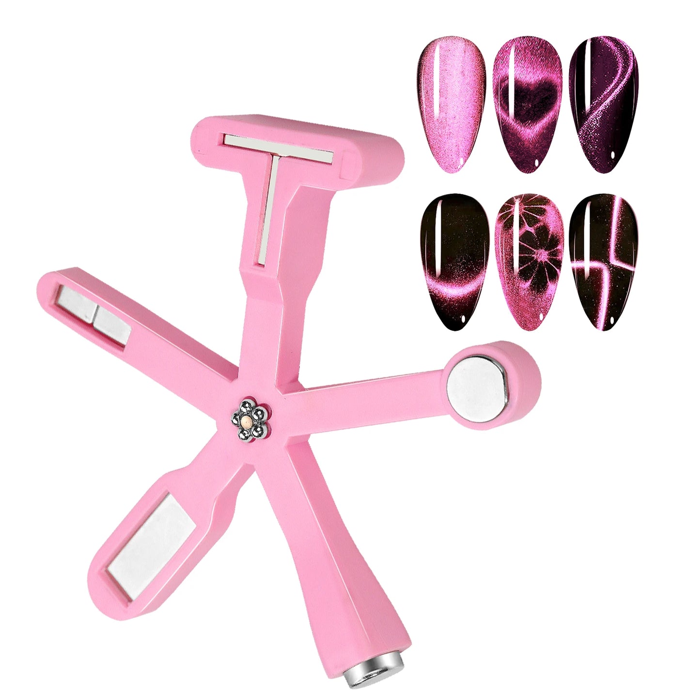 6-in-1 Multitool für Cat-Eye Nageldesign,magnetisch