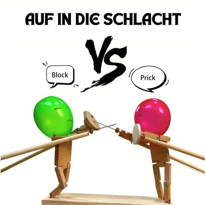 Ballon Battle – Das virale Holzspiel für 2 Spieler