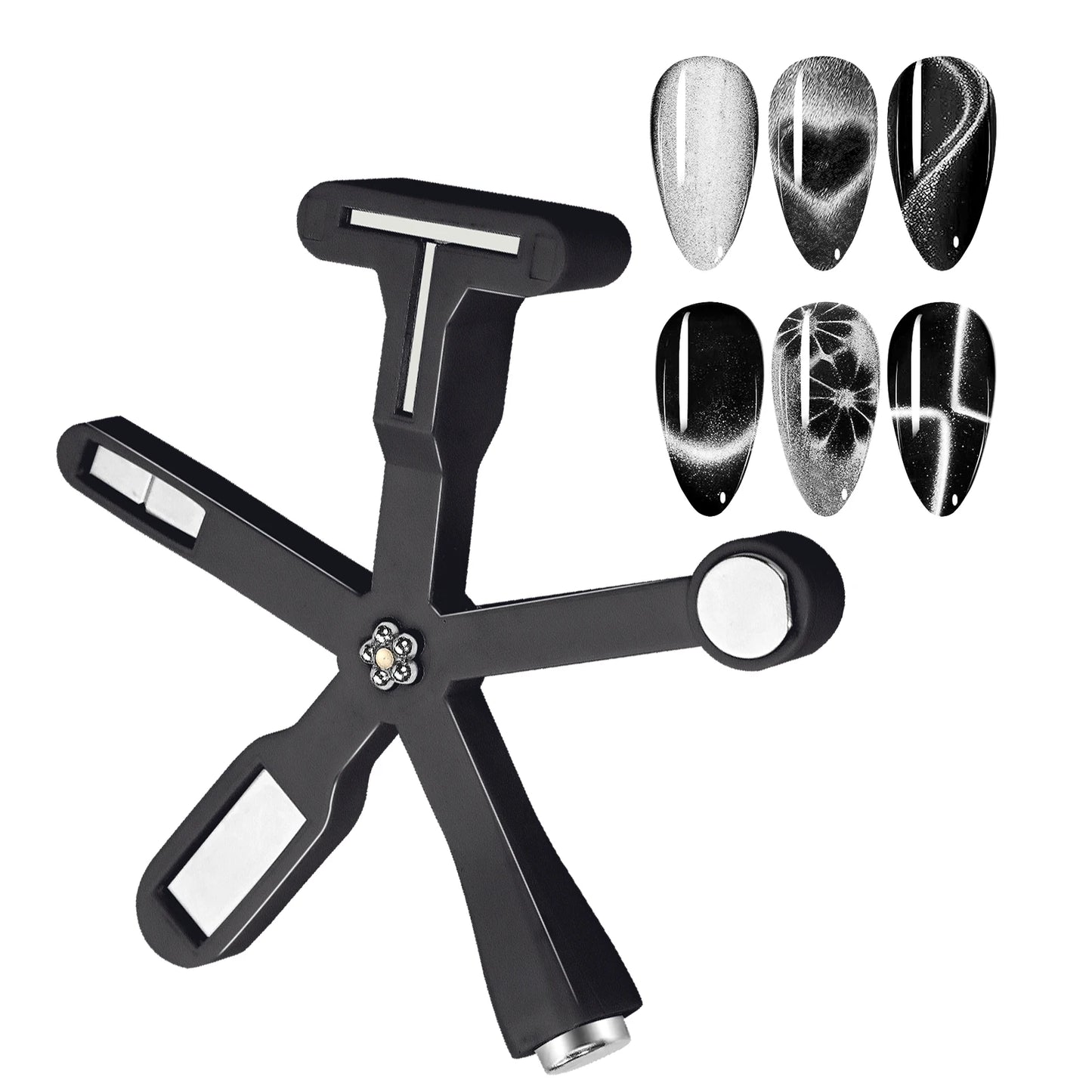 6-in-1 Multitool für Cat-Eye Nageldesign,magnetisch