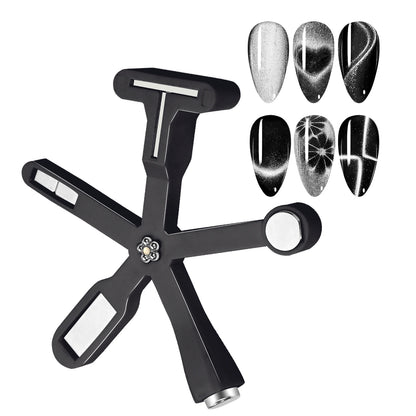 6-in-1 Multitool für Cat-Eye Nageldesign,magnetisch