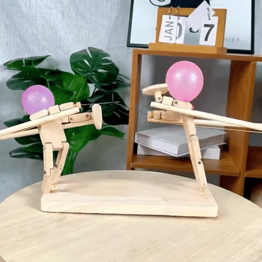 Ballon Battle – Das virale Holzspiel für 2 Spieler