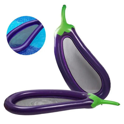 270cm aufblasbare Aubergine-Matratze