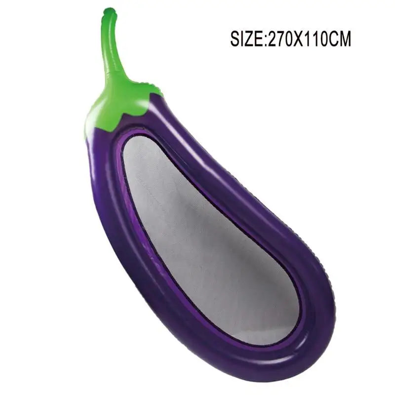 270cm aufblasbare Aubergine-Matratze