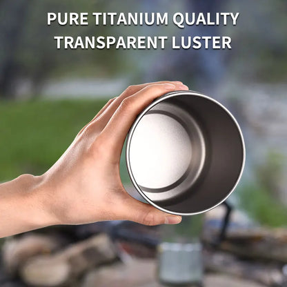 Titanbecher, Outdoor-Kochset