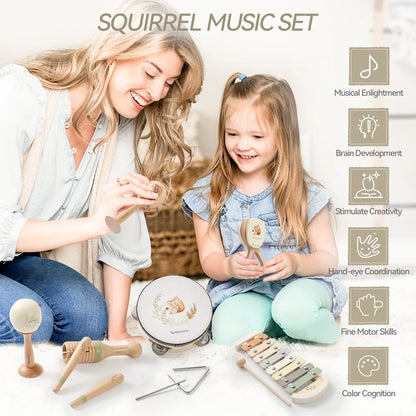 Musikinstrumente Montessori Baby 0-12 Monate