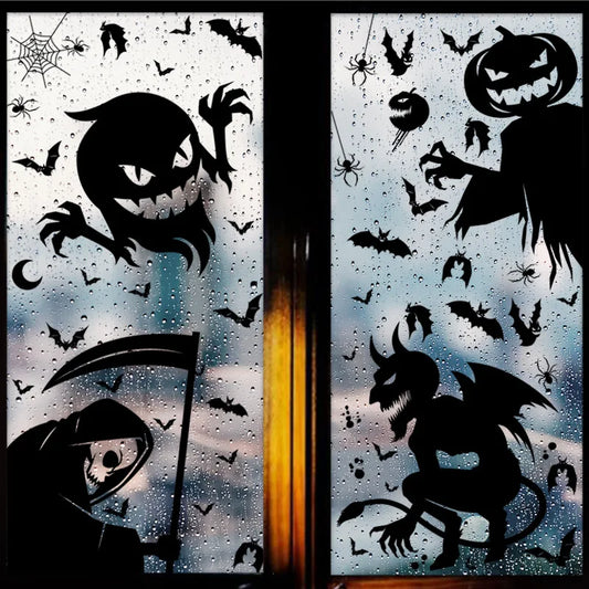 Halloween Fensteraufkleber