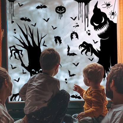 Halloween Fensteraufkleber