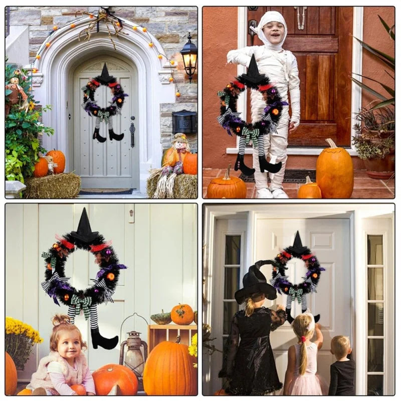 Hexe Halloween Kranz