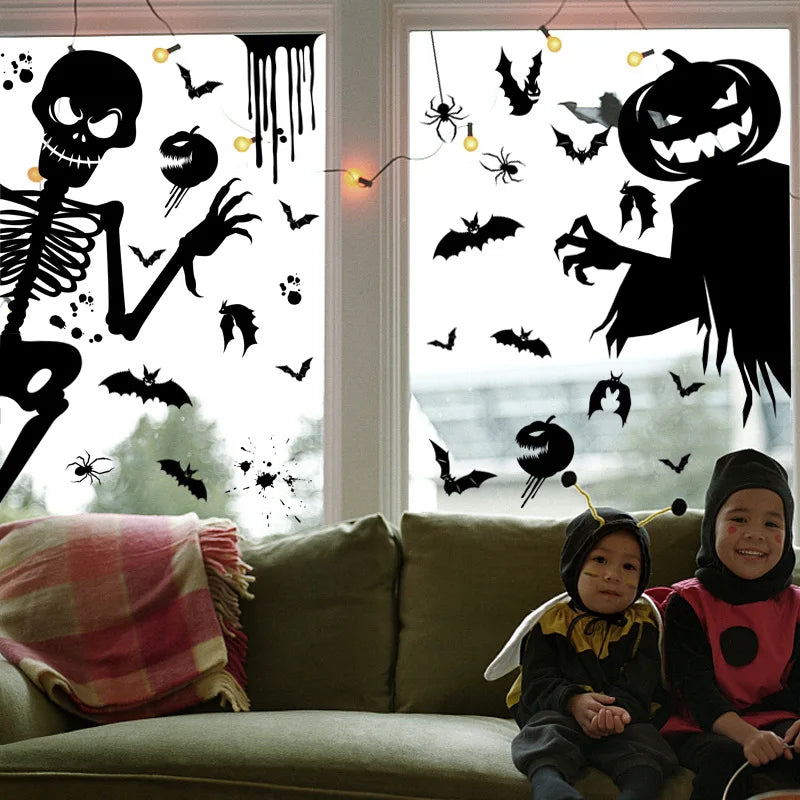 Halloween Fensteraufkleber