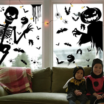 Halloween Fensteraufkleber