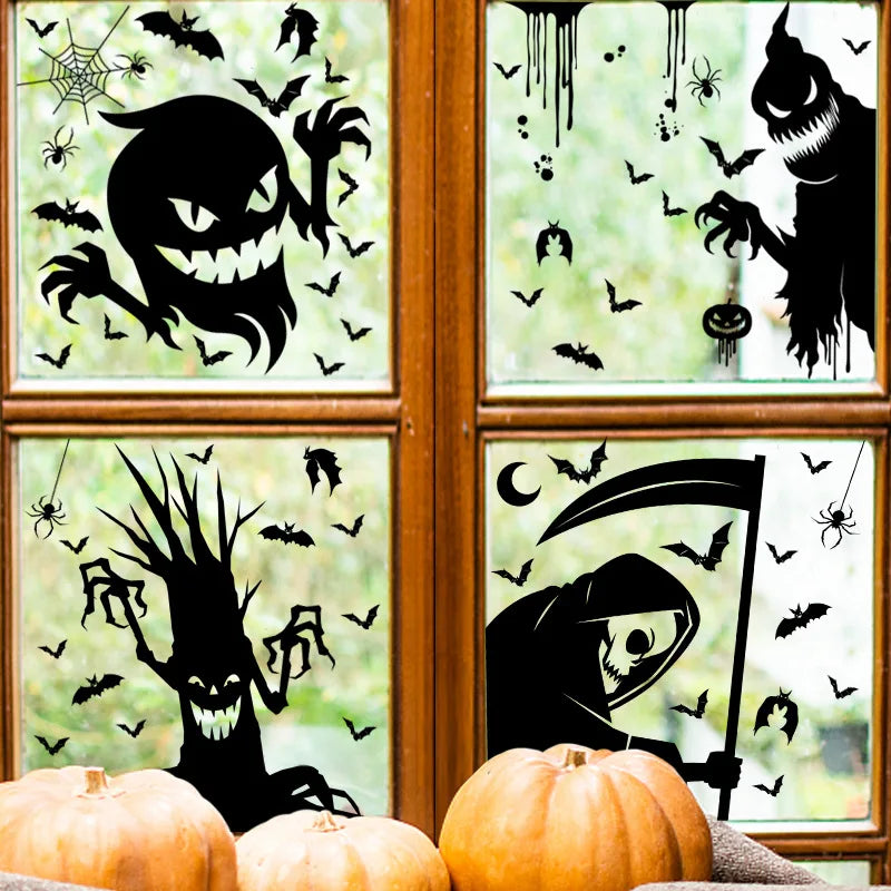 Halloween Fensteraufkleber