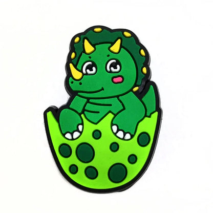 20 Stück Dinosaurier-Charms für Crocs