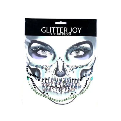 Halloween Gesicht Aufkleber