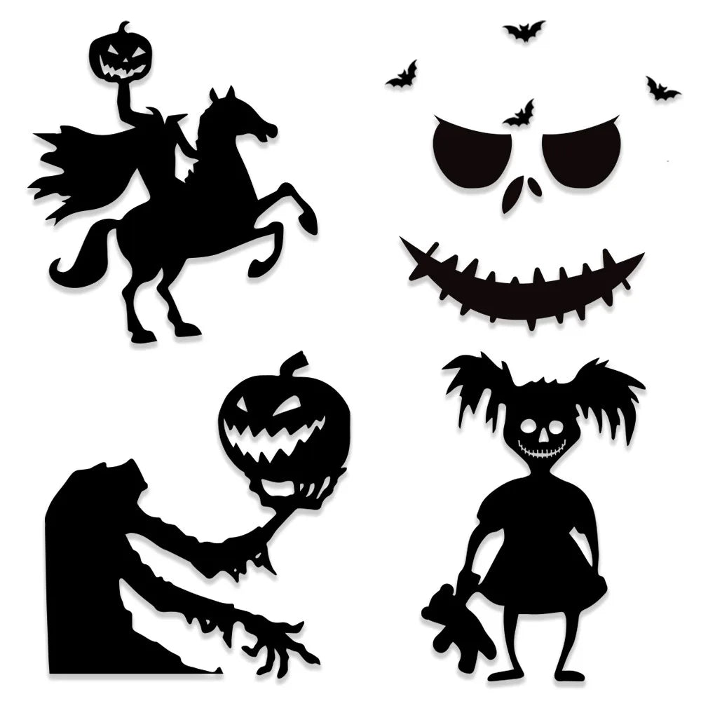 Halloween Dekoration Zimmertür Aufkleber