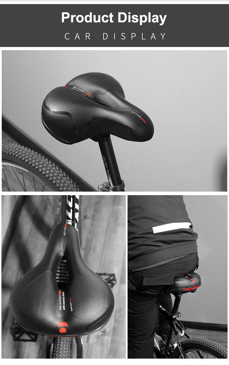 Atmungsaktive Fahrrad Sattel- Männer & Frauen