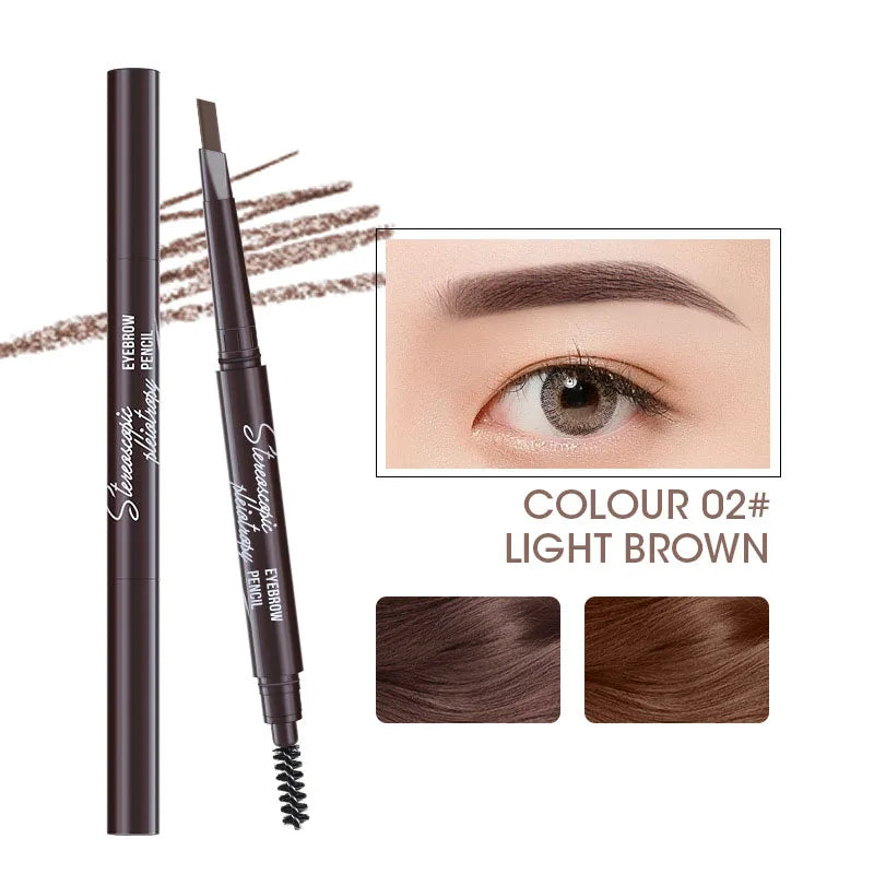 5-Farben-Augenbrauen-Kosmetik-Stift, wasserdicht