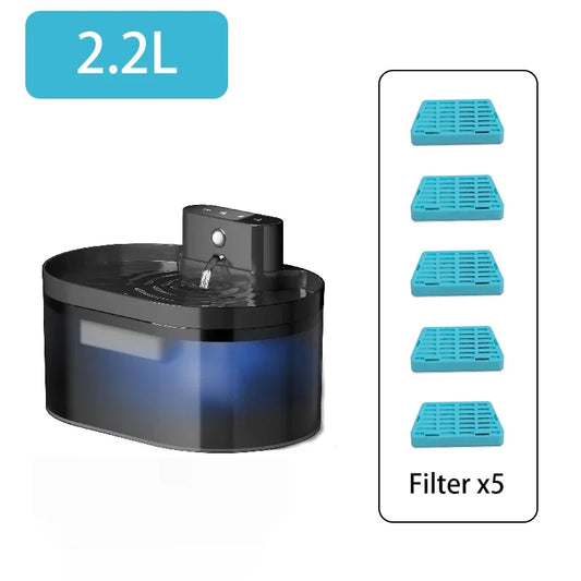 2,2 L Wasser Brunnen Batterie Betrieben
