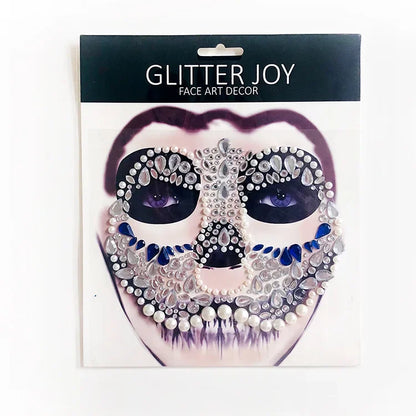 Halloween Gesicht Aufkleber