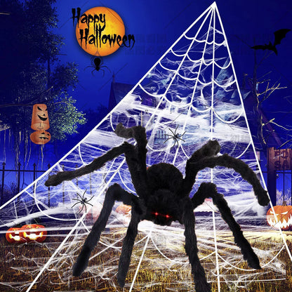 Halloween-Spinne Plüsch 🎃
