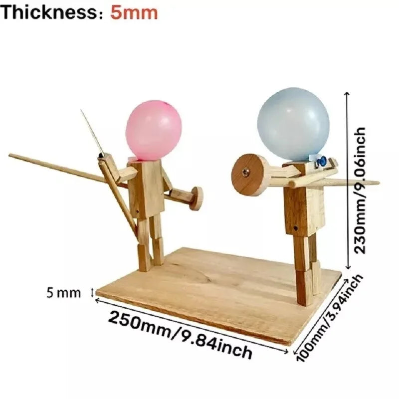 Ballon Battle – Das virale Holzspiel für 2 Spieler