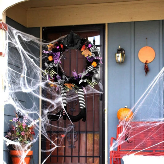 Hexe Halloween Kranz