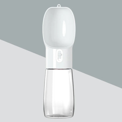 Tragbare Wasserflasche für Hunde – Auslaufsicher & Einhändig bedienbar