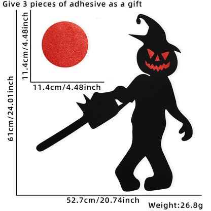 Halloween Dekoration Zimmertür Aufkleber