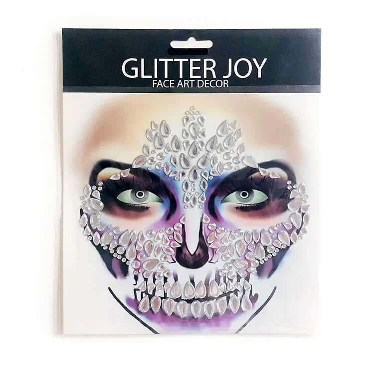 Halloween Gesicht Aufkleber