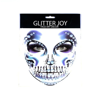 Halloween Gesicht Aufkleber