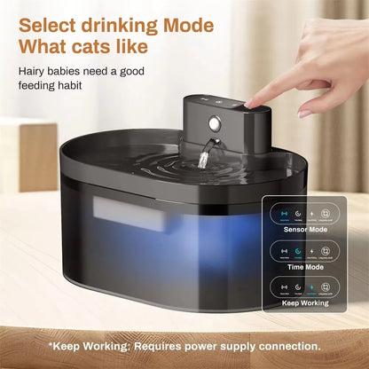 2,2 L Wasser Brunnen Batterie Betrieben