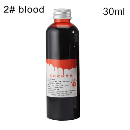 Halloween Fake-Blut & Make-up Requisiten