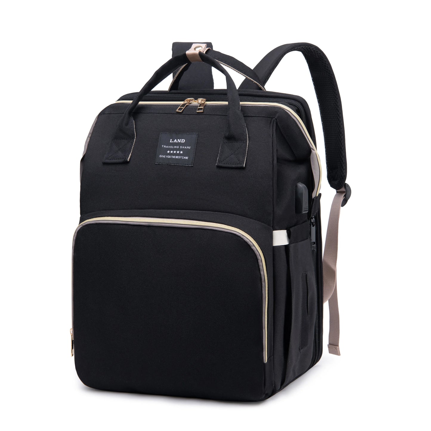MiluBag – Deine smarte Wickeltasche mit integriertem Babybett