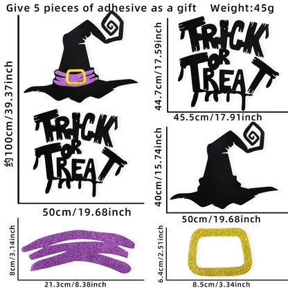 Halloween Dekoration Zimmertür Aufkleber