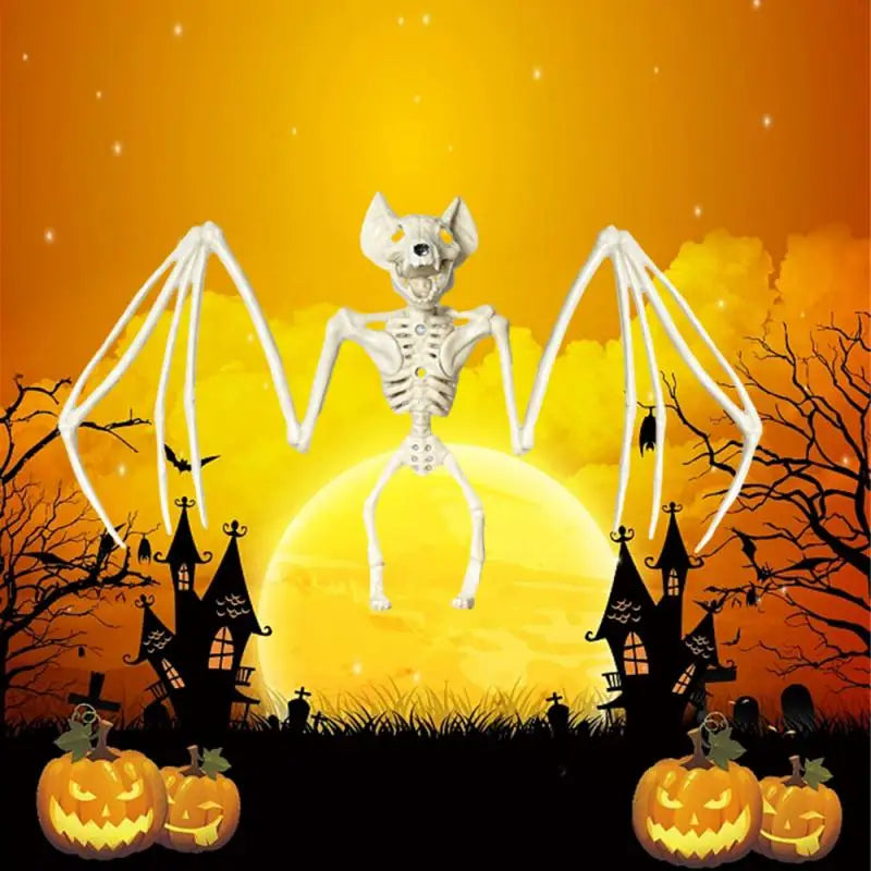 Halloween Fledermaus-Skelett