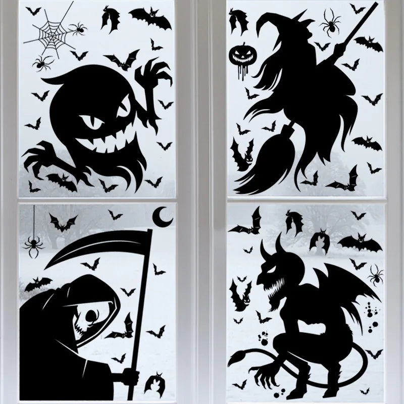 Halloween Fensteraufkleber