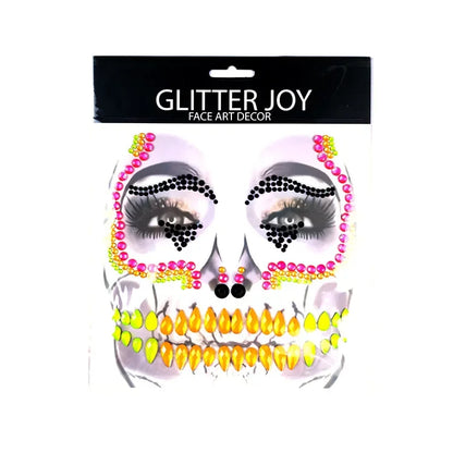 Halloween Gesicht Aufkleber