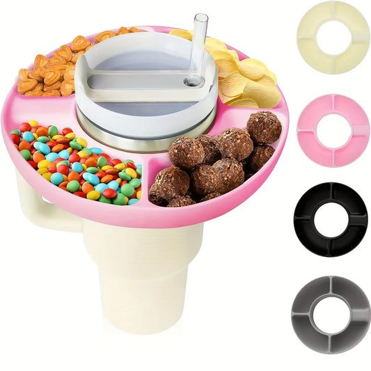 Snack-Tablett,mit 4 Fächern