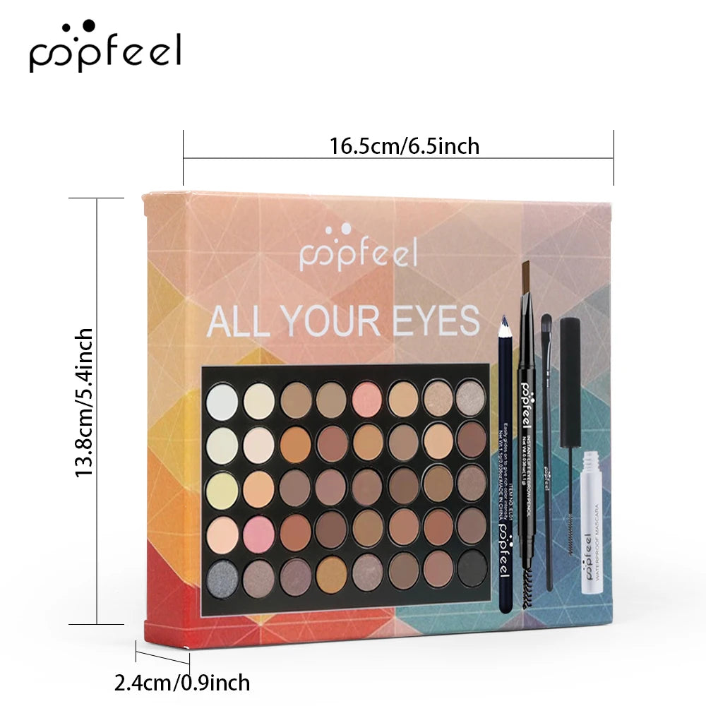 Augen Make-up Set, Lidschatten-Palette