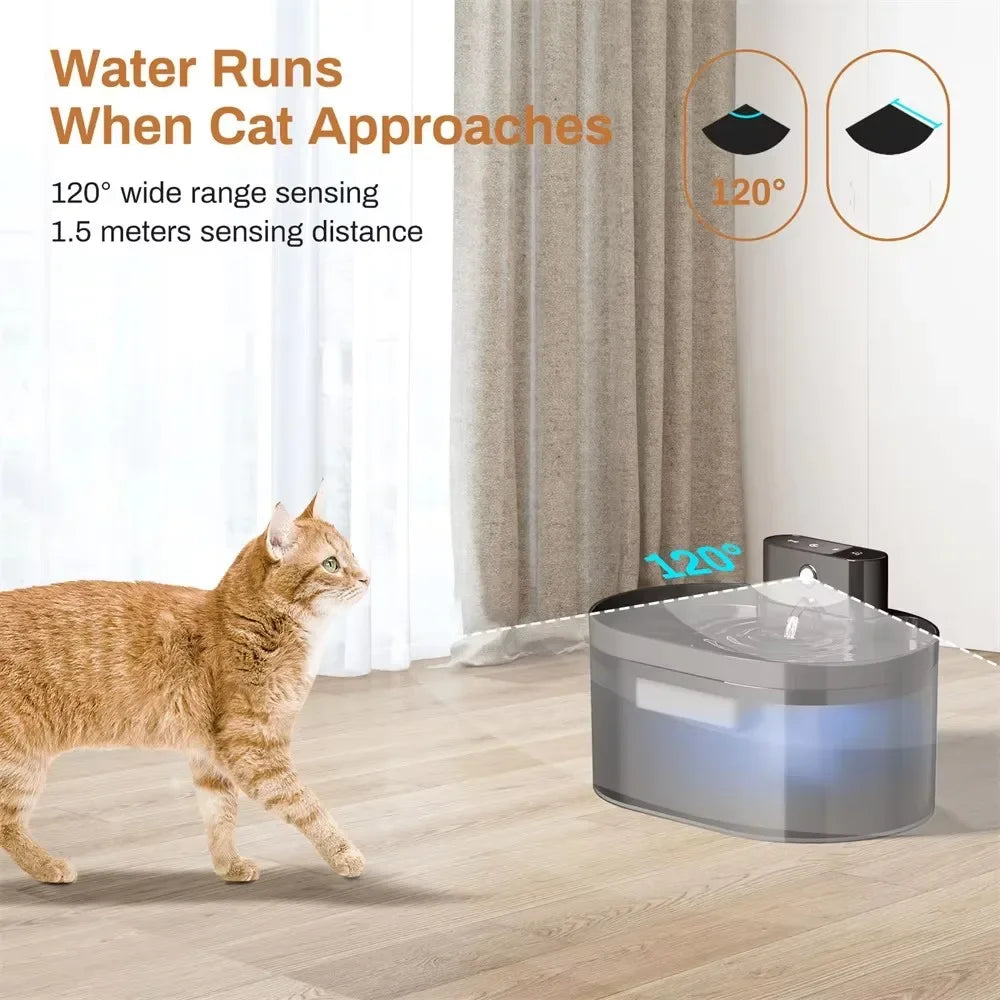 2,2 L Wasser Brunnen Batterie Betrieben