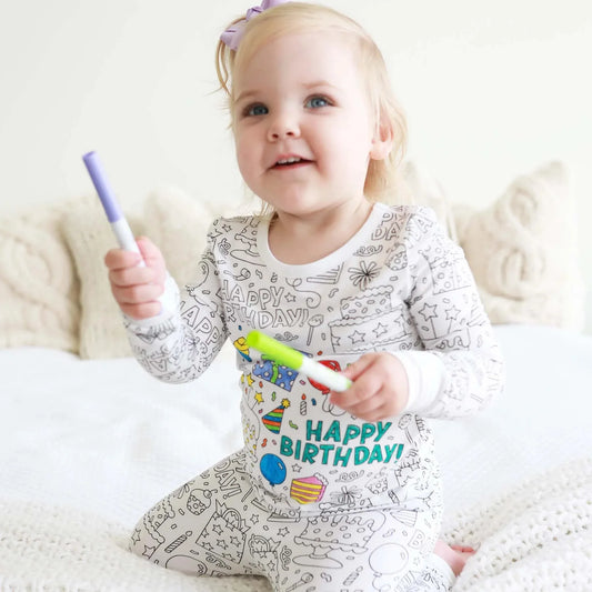 🧸 KreativSchlaf™ – Der Mal-Pyjama zum Selbstgestalten