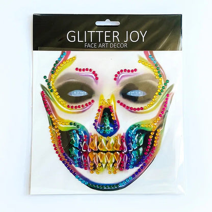 Halloween Gesicht Aufkleber