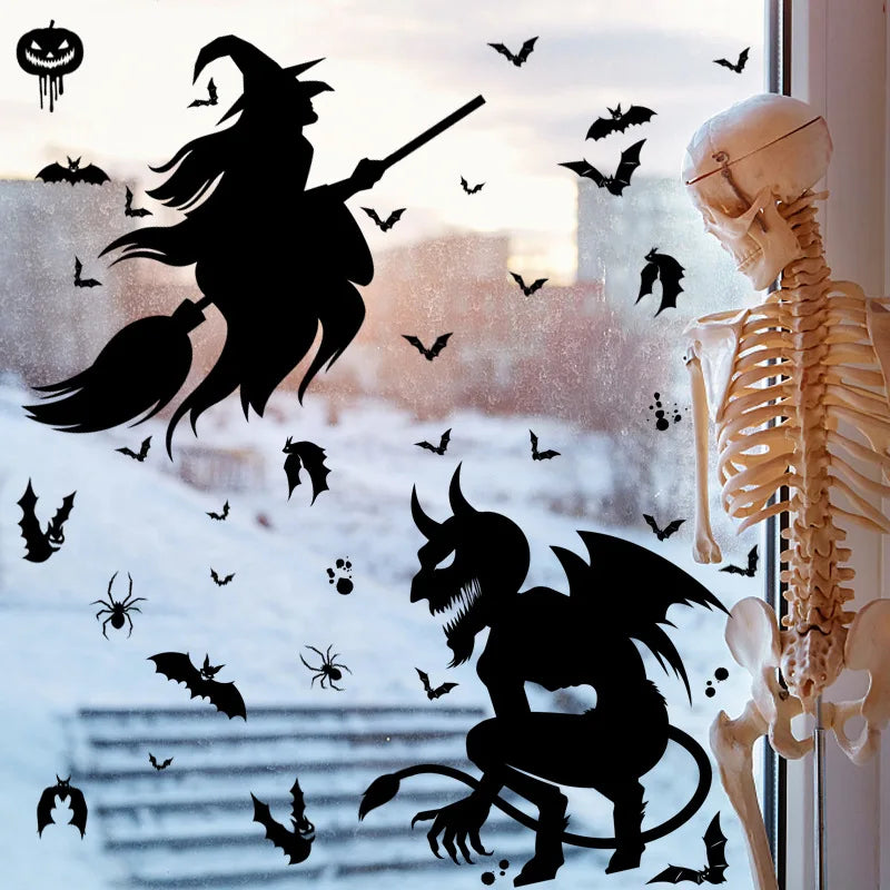 Halloween Fensteraufkleber