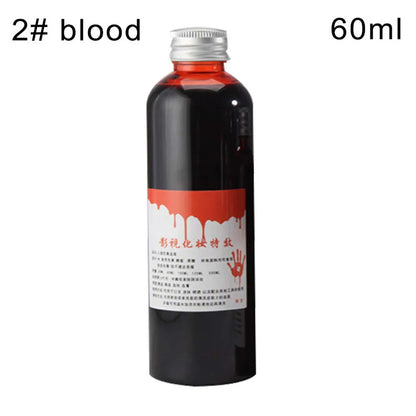 Halloween Fake-Blut & Make-up Requisiten
