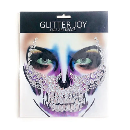 Halloween Gesicht Aufkleber